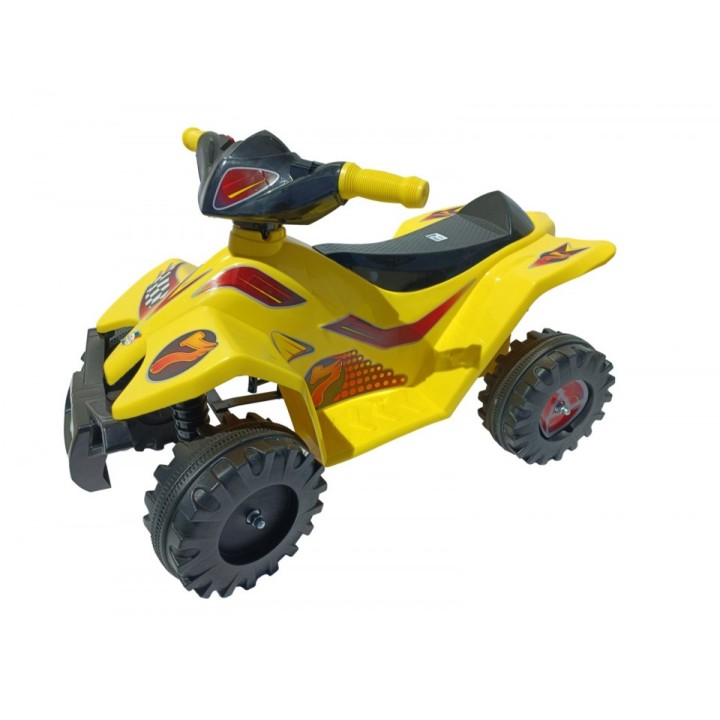 Quad Atv electric Ride On Malipen, galben
