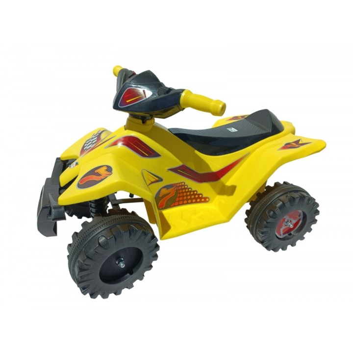 Quad Atv electric Ride On Malipen, galben