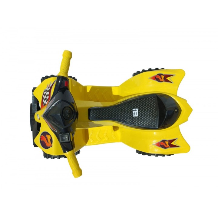 Quad Atv electric Ride On Malipen, galben