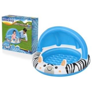Piscina gonflabila Bestway Baby Safari Sun 97 x 66 cm, albastru