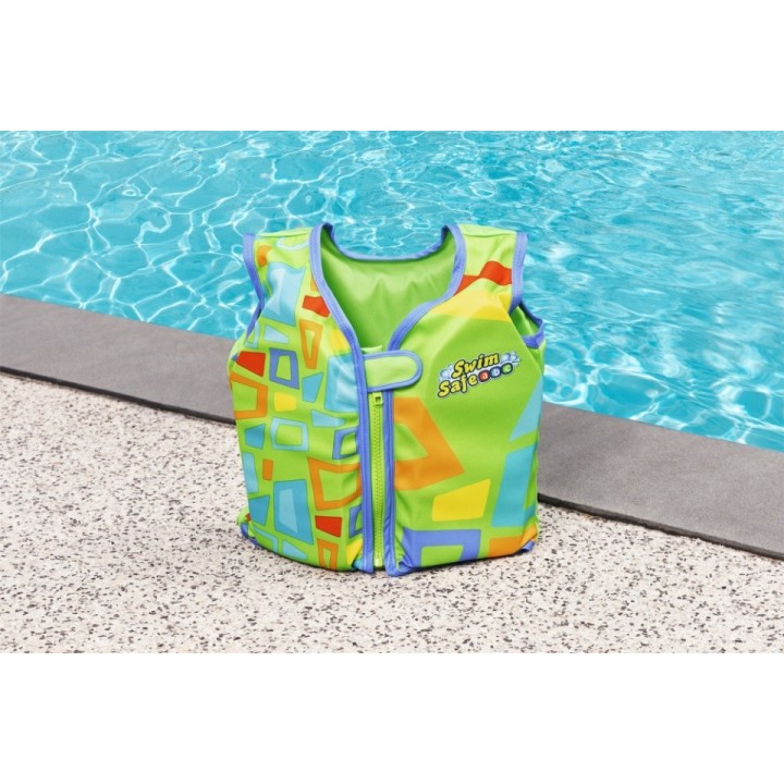 Vesta inot Bestway 56 cm 19-30 kg, verde