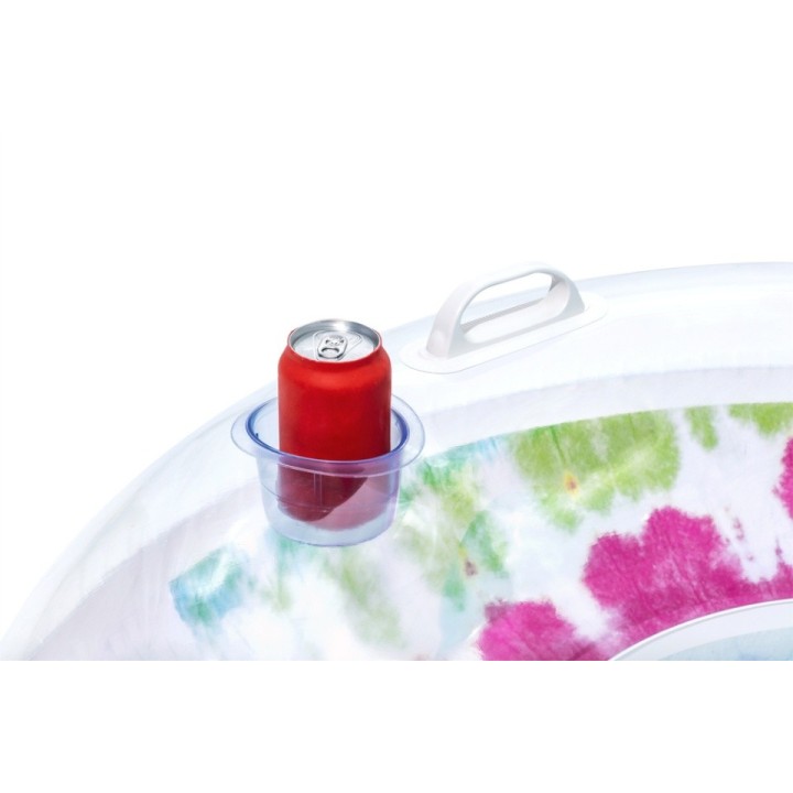 Colac de inot Bestway 118 cm x 117 cm, multicolor