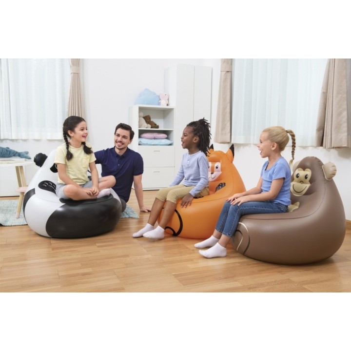 Fotoliu gonflabil Bestway Ursulet Panda 72 x 72 x 64 cm