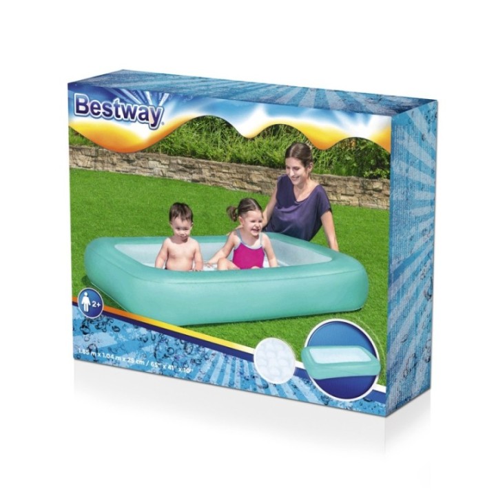 Piscina gonflabila Bestway Aquababes 165 x 104 x 25 cm, verde