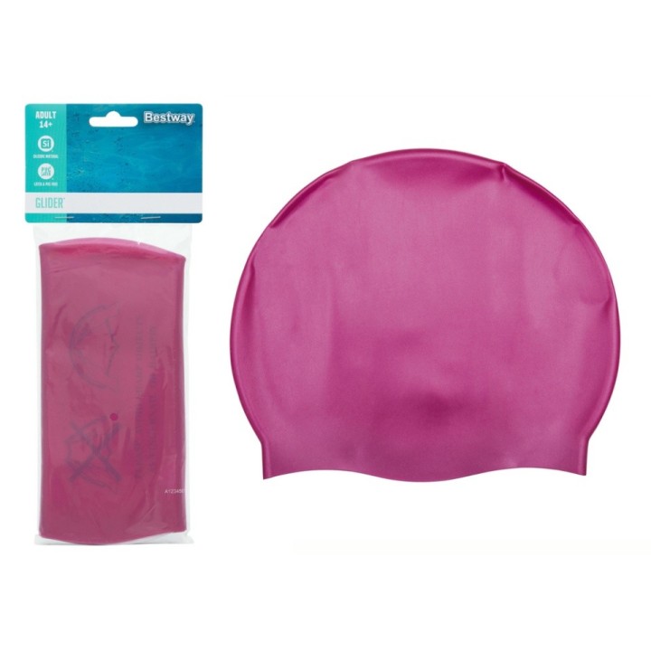 Casca pentru inot Bestway silicon fara latex, roz