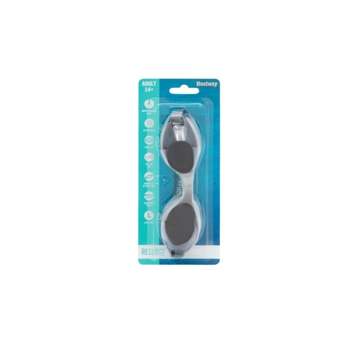 Ochelari de inot Bestway protectie UV, gri cu negru