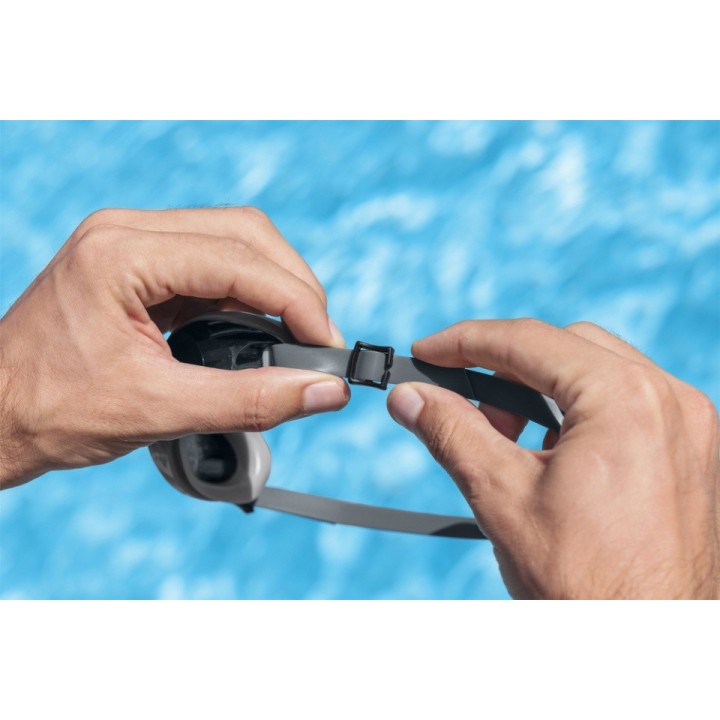 Ochelari de inot Bestway protectie UV, gri cu negru