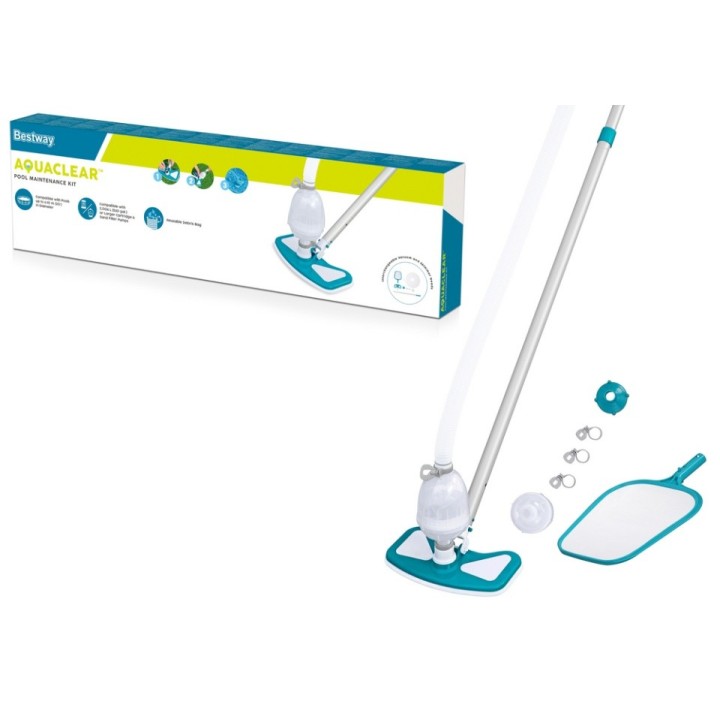 Set intretinere piscina 4 in 1 AquaClear Basic Bestway