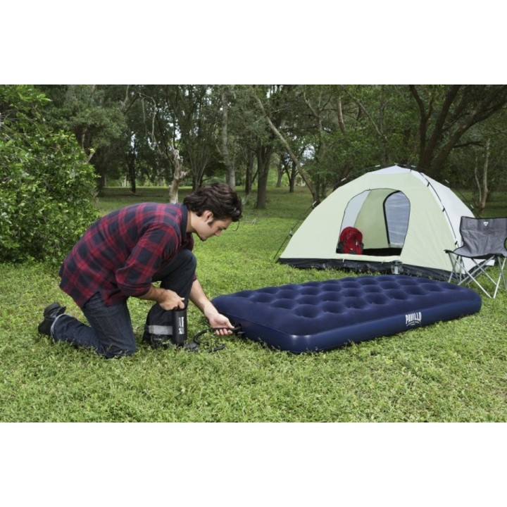 Saltea gonflabila dubla Bestway Twin 188 x 99 x 22 cm, albastru