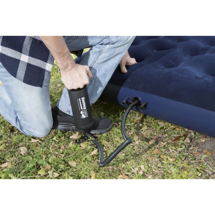 Saltea gonflabila dubla Bestway Queen 203 x 152 x 22 cm, albastru