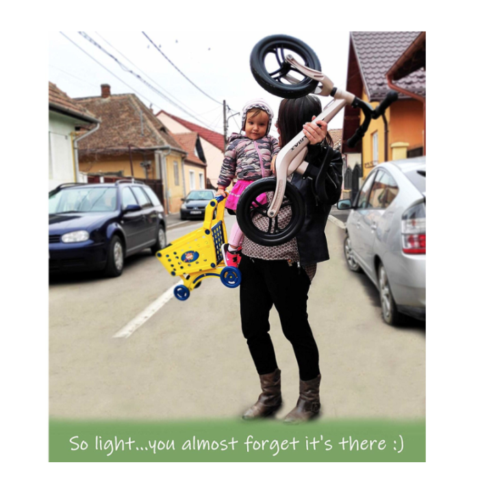 Bicicleta fara pedale cu cadru de magneziu Skillmax UltraLight 2.9 Kg.