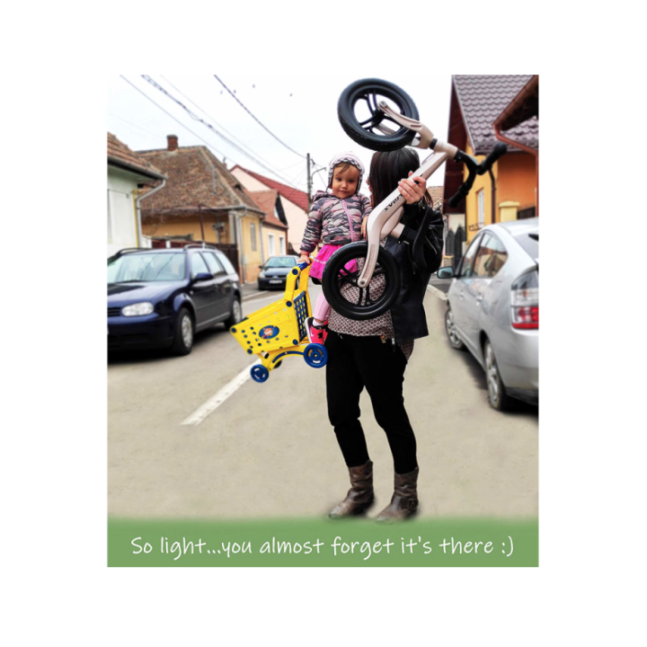 Bicicleta fara pedale cu cadru de magneziu Skillmax C UltraLight 2.5 kg