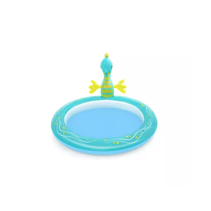 Piscina gonflabila Bestway, Seahorse Sprinkler Pool, 1.88m x 1.60m x 86cm