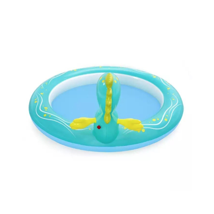 Piscina gonflabila Bestway, Seahorse Sprinkler Pool, 1.88m x 1.60m x 86cm