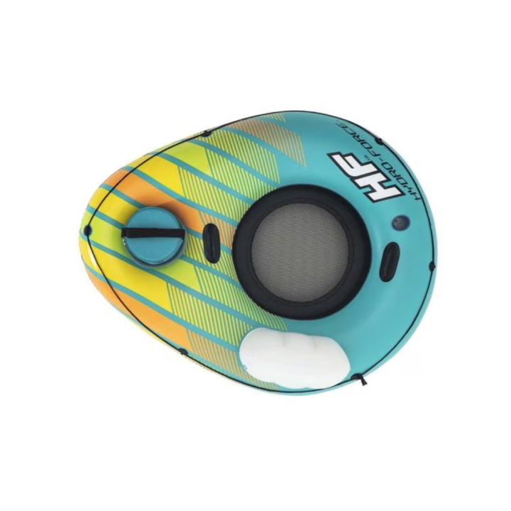 Colac gonflabil Bestway 43398,cu geanta depozitare,  169x137cm, Multicolor