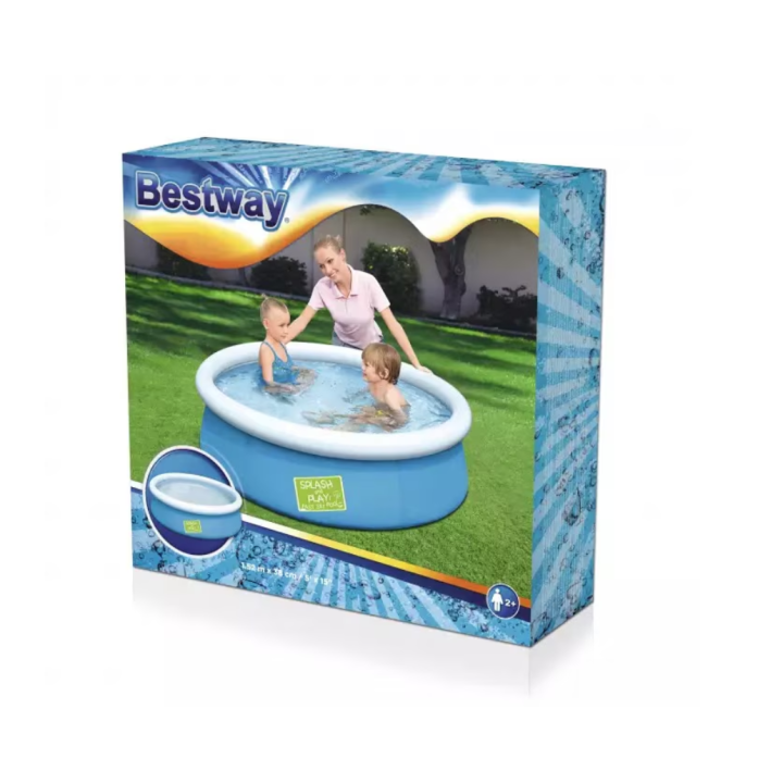 Piscina gonflabila First Frame Pool Bestway 152x38 cm, albastru