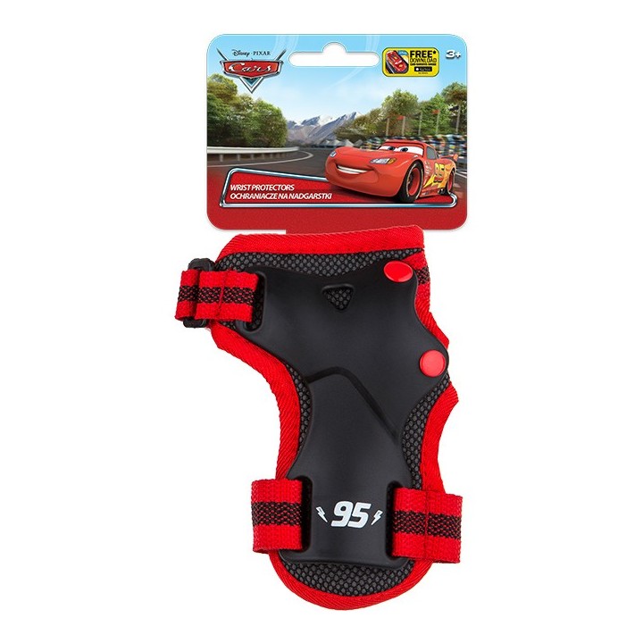 Set protectie incheietura Cars, rosu