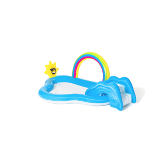 Piscina gonflabila Bestway - Rainbow N' Shine Play Center, 257 x 145 x 91 cm