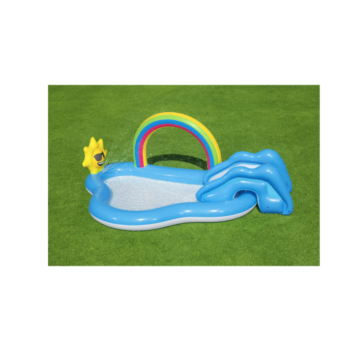 Piscina gonflabila Bestway - Rainbow N' Shine Play Center, 257 x 145 x 91 cm