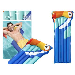 Saltea gonflabila Bestway Tucan 183x76 cm, albastru