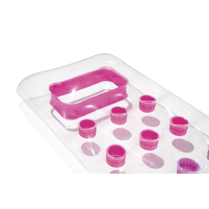 Saltea gonflabila de plaja si piscina Bestway, transparent