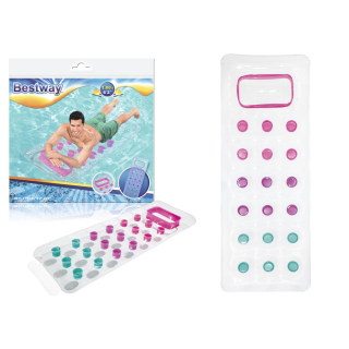 Saltea gonflabila de plaja si piscina Bestway, transparent