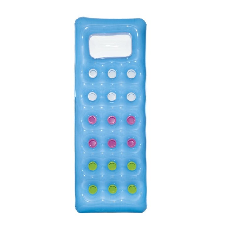 Saltea gonflabila de plaja si piscina Bestway, albastru.