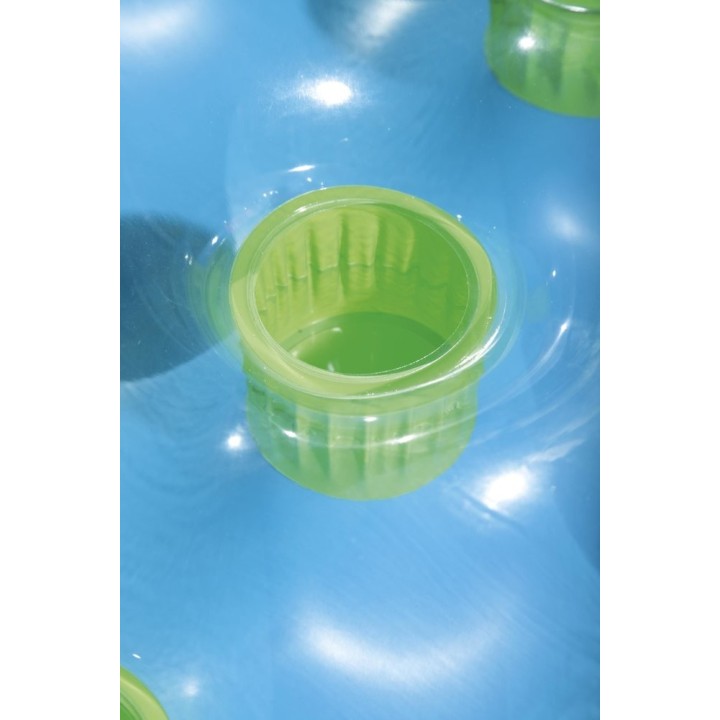 Saltea gonflabila de plaja si piscina Bestway, albastru.