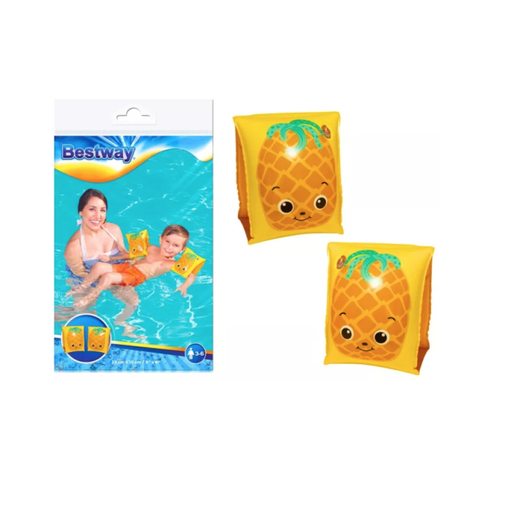 Aripioare pentru inot gonflabile Bestway ananas, galben