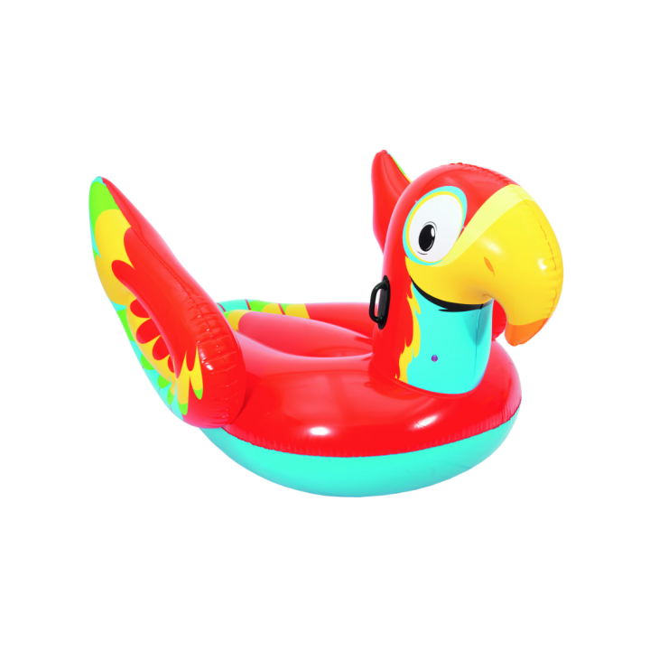Figurina gonflabila pentru piscina Bestway Papagal 200x155 cm,inaltime 109 cm PVC, rosu
