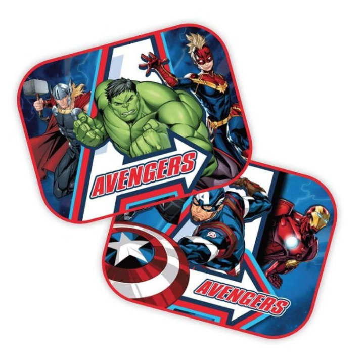 Set 2 parasolare auto Avengers 44 x 35 cm