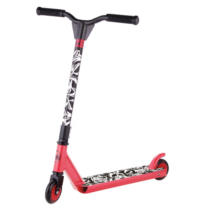 Trotineta pentru sarituri PB Stunt Katana, rosu cu negru.