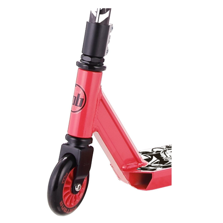 Trotineta pentru sarituri PB Stunt Katana, rosu cu negru.