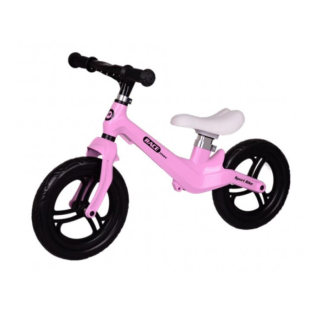 Bicicleta fara pedale cu cadru de magneziu Race Max, roz