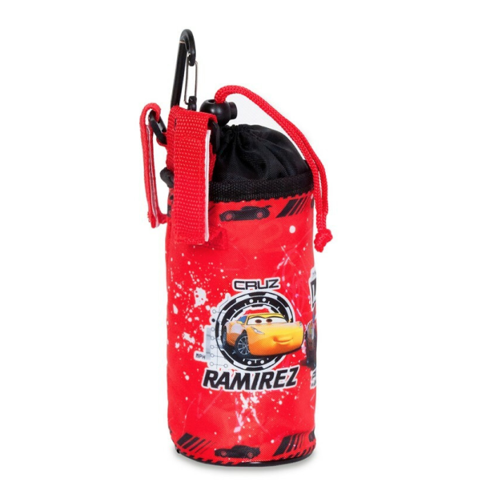 Husa pentru sticluta de apa Cars, rosu