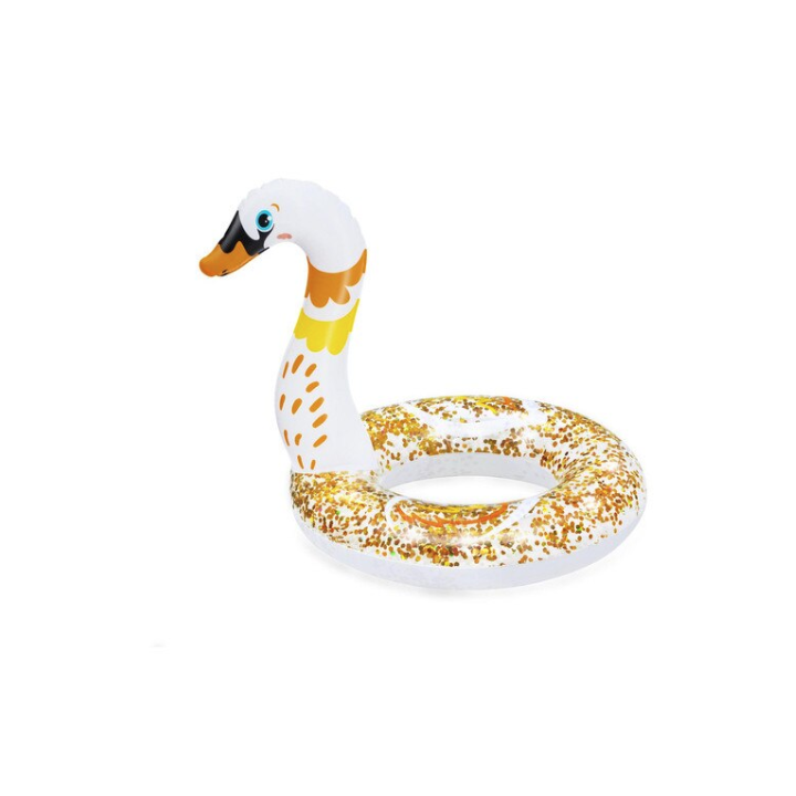 Colac de inot copii Bestway PVC cu Lebada 61 x 61cm, multicolor