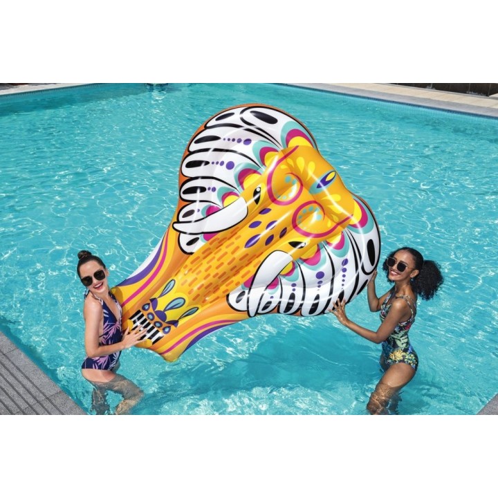 Saltea gonflabila pentru piscina Bestway 183 x 153 cm, max 90 kg, galben