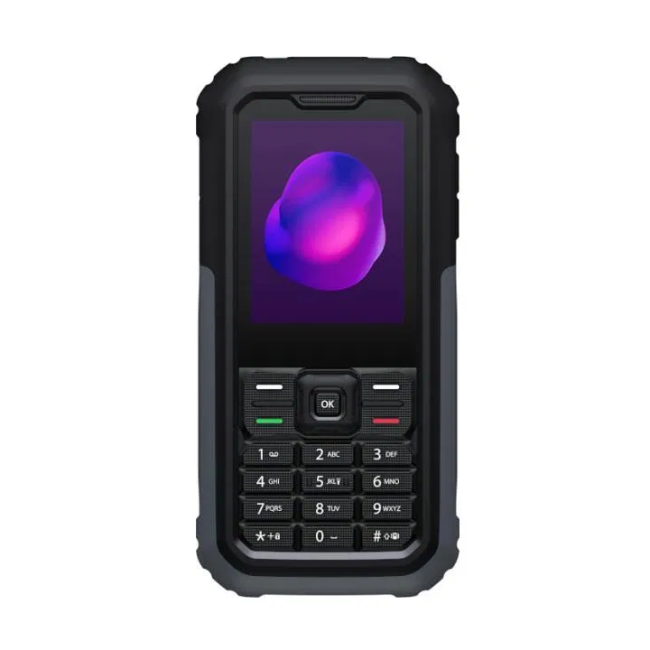 Telefon mobil, TCL 3189D 4G dual SIM, gri închis (Himalaya Gray)