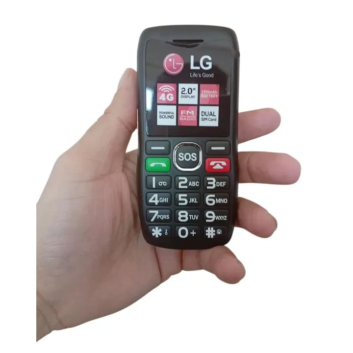 Telefon Mobil LG 365 4G Titan Black