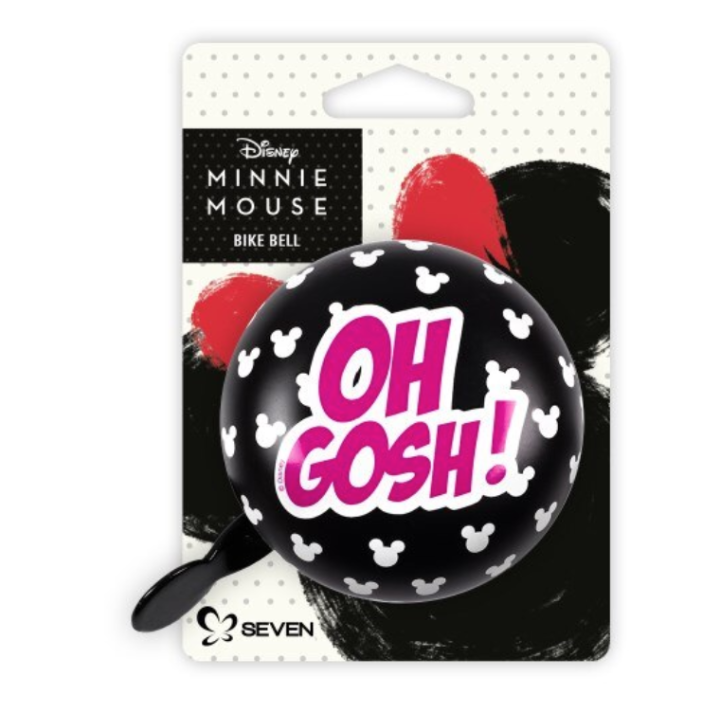 Claxon retro Seven Minnie-Oh Gosh! pentru bicicleta, negru