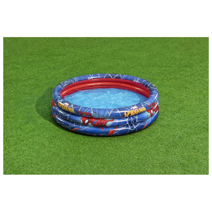 Piscina gonflabila Bestway Spider-Man 122 x 30 cm, albastru
