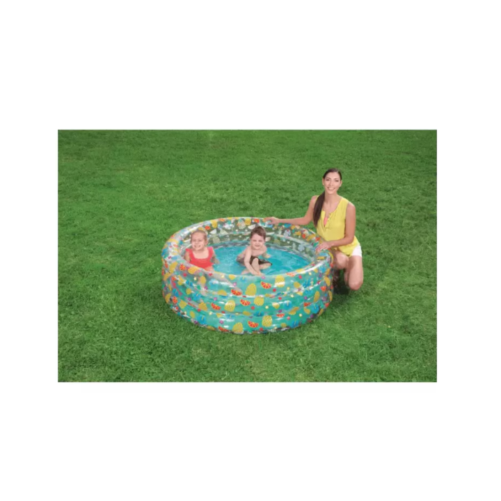 Piscina gonflabila pentru copii Bestway Tropical Play Pool 150cm x H53cm