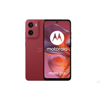 Telefon mobil Motorola moto g05, Dual SIM, 256GB, 8GB RAM, 5200 mAh, Plum Red