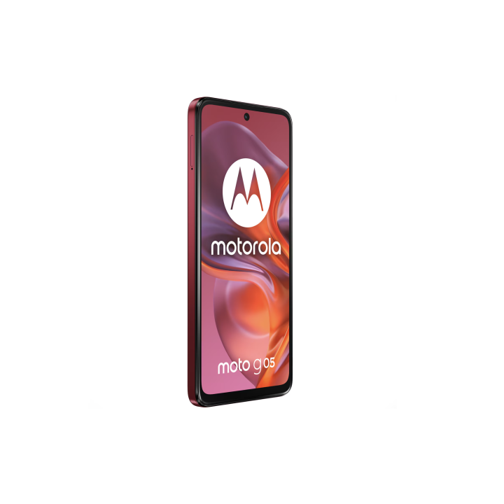 Telefon mobil Motorola moto g05, Dual SIM, 256GB, 8GB RAM, 5200 mAh, Plum Red