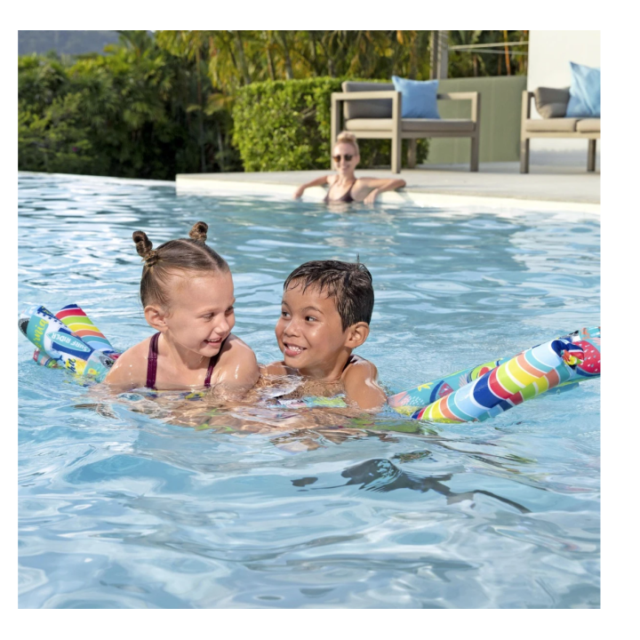 Bagheta invatare inot, pentru copii, Bestway 32217, poliester, diverse modele, 1.22 m