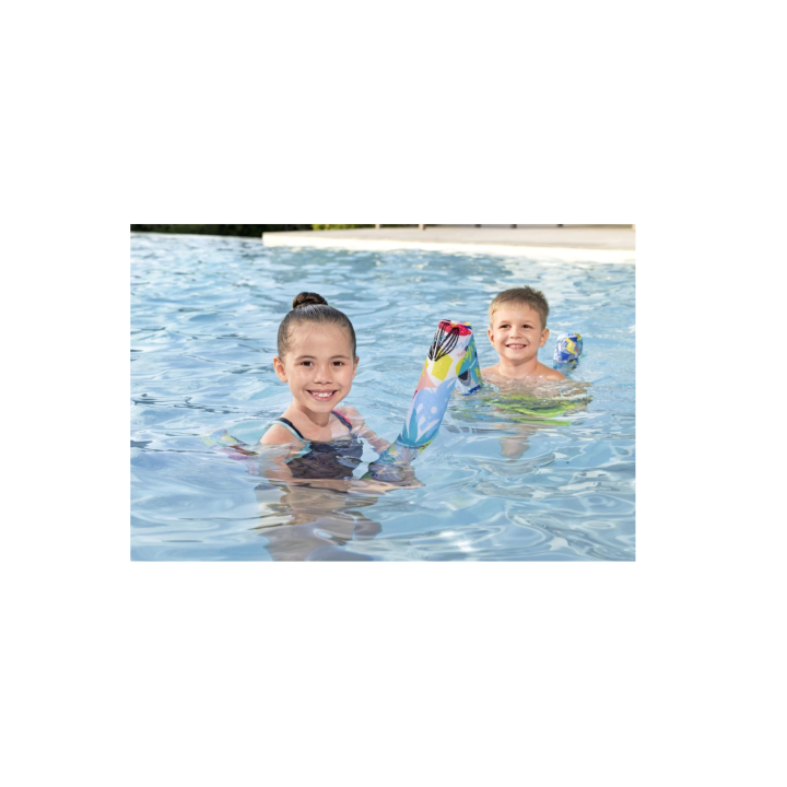 Bagheta invatare inot, pentru copii, Bestway 32217, poliester, diverse modele, 1.22 m
