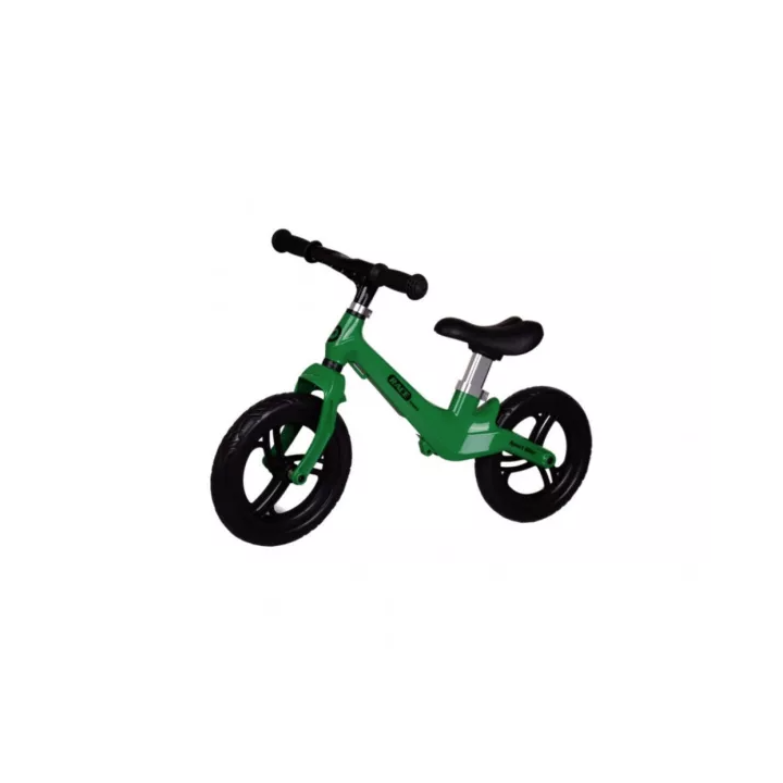 Bicicleta fara pedale cu cadru de magneziu Race Max, verde