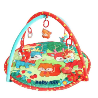 Covor cu activitate Baby Mix Cerbul si Prietenii