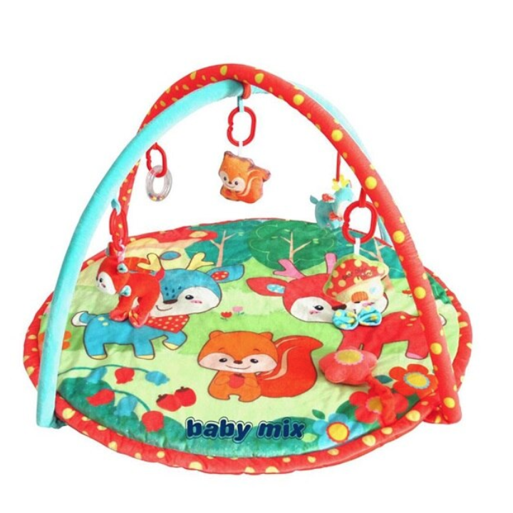 Covor cu activitate Baby Mix Cerbul si Prietenii