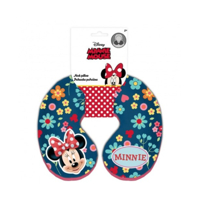 Perna suport pentru gat Minnie Mouse, roz